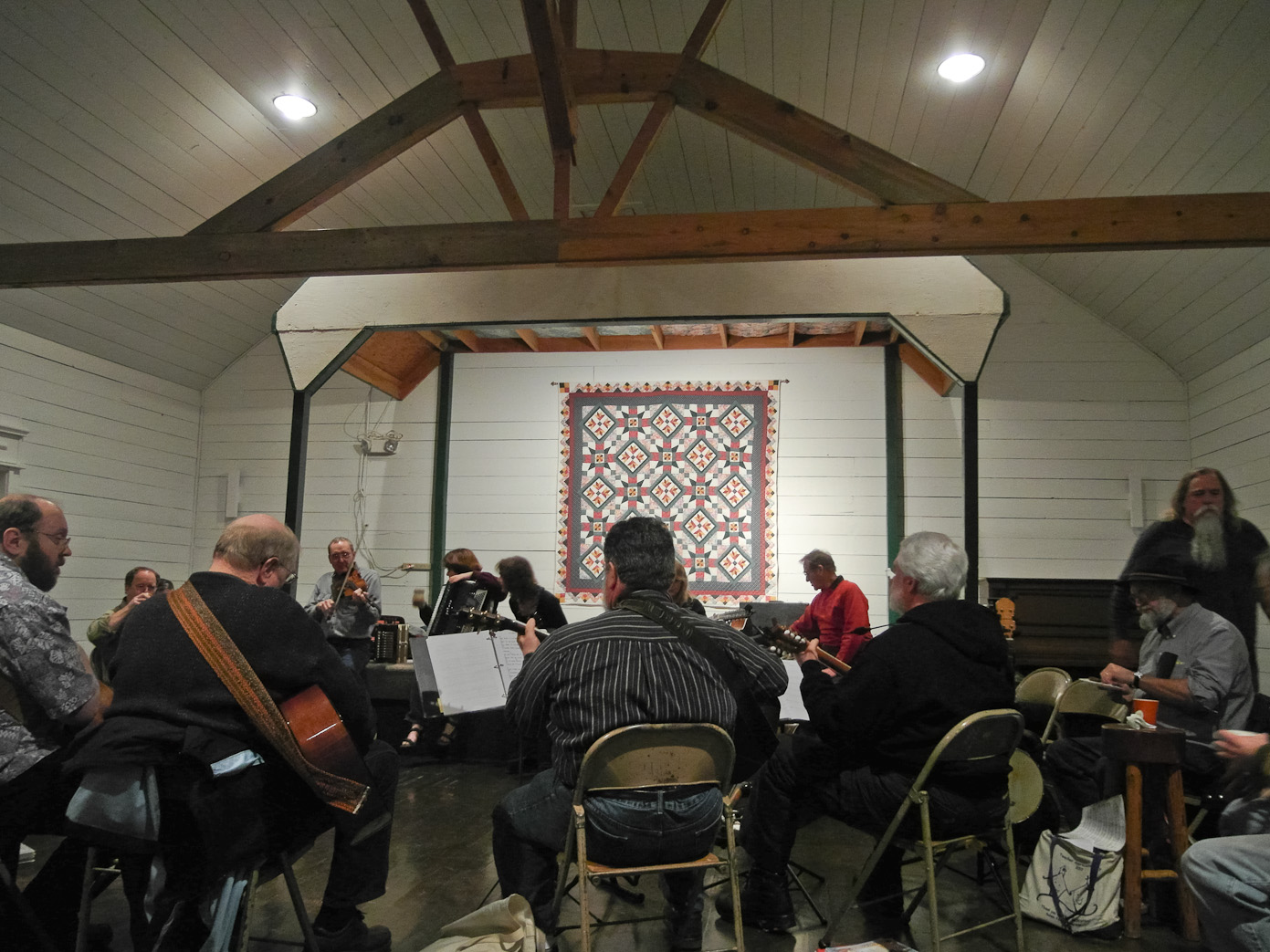 February 18, 2011 - Guthrie Park, King's Valley OR: Friday night Jam.