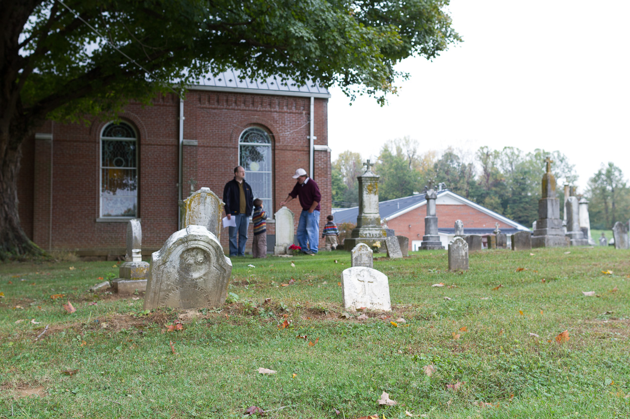  October 11, 2014 - Red Brush, the Scheessele's roots outside of Evansville IN.