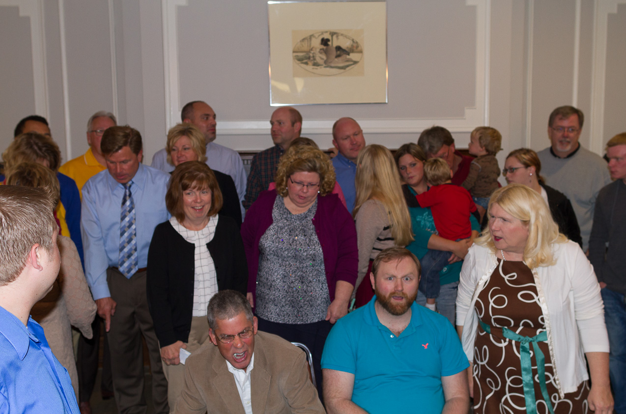  October 11, 2014 - At John and Jacie's follow-up wedding reception, in Evansville