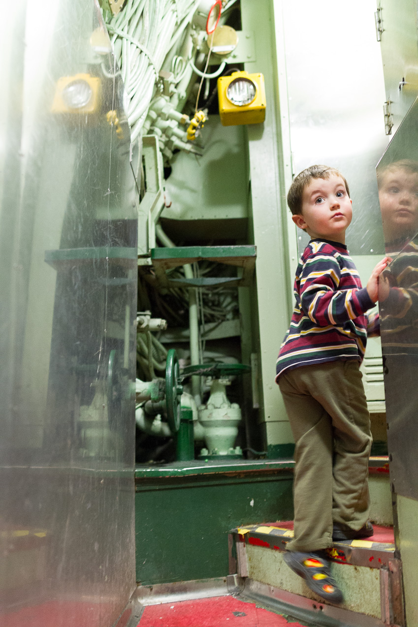  October 14, 2014 - Inside and on the USS Growler American guided missile submarine...