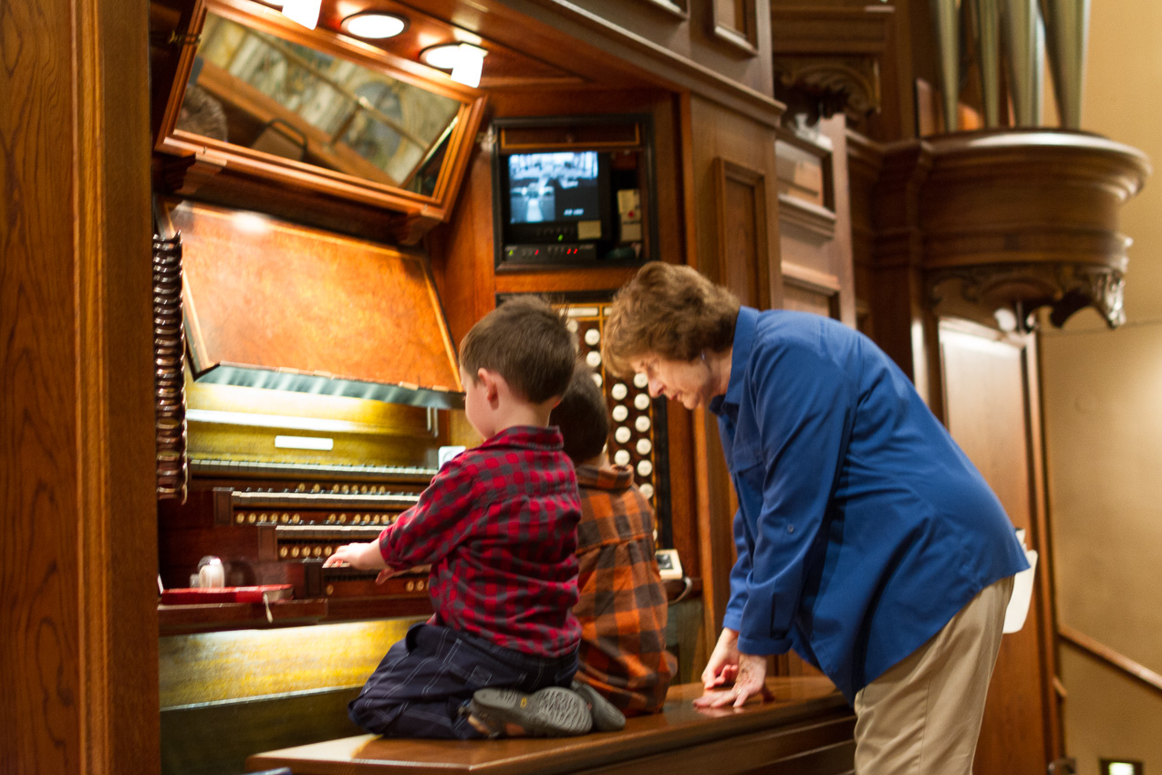  October 15, 2014 - Church of St. Ignatius Loyola, with its N.P. Mander tracker pipe-organ