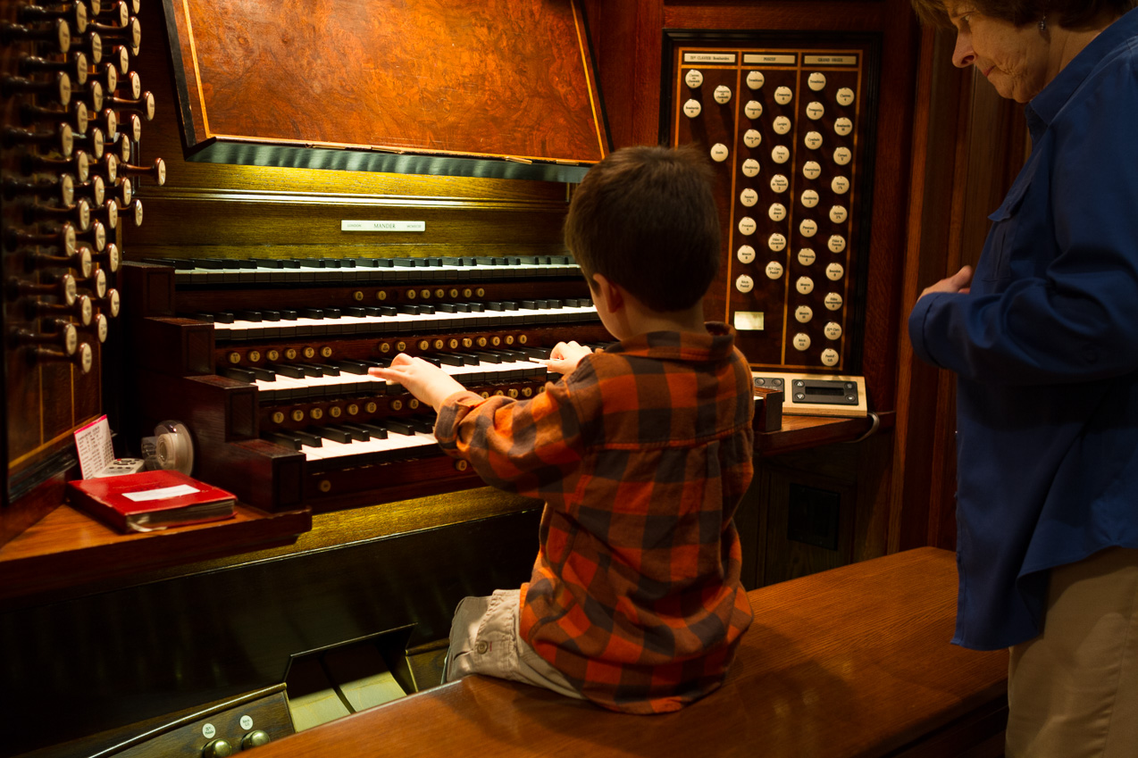  October 15, 2014 - Church of St. Ignatius Loyola, with its N.P. Mander tracker pipe-organ