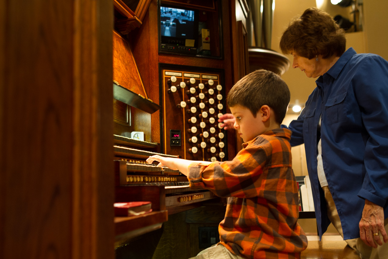  October 15, 2014 - Church of St. Ignatius Loyola, with its N.P. Mander tracker pipe-organ