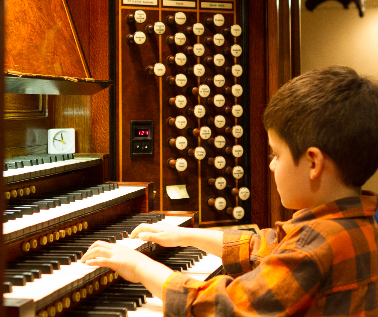 October 15, 2014 - Church of St. Ignatius Loyola, with its N.P. Mander tracker pipe-organ