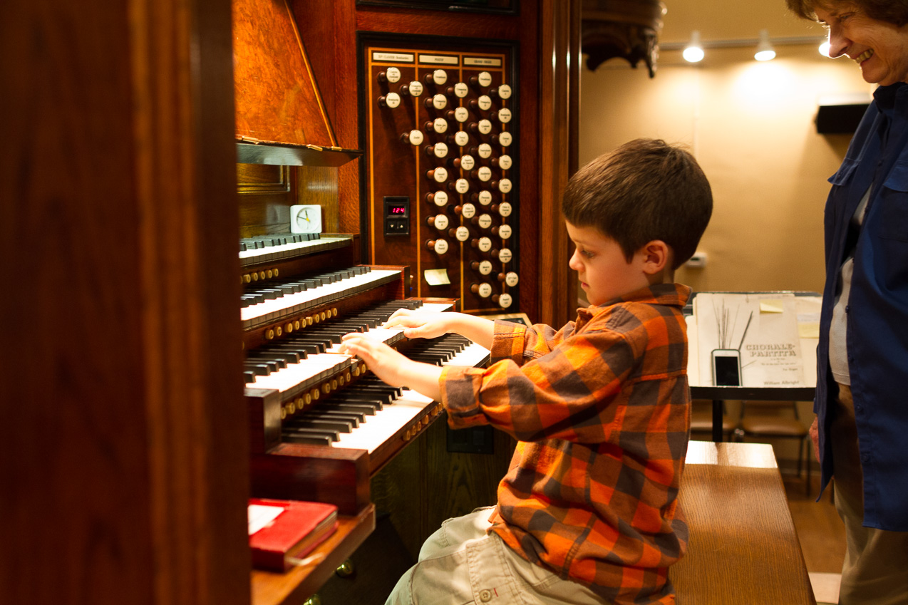  October 15, 2014 - Church of St. Ignatius Loyola, with its N.P. Mander tracker pipe-organ