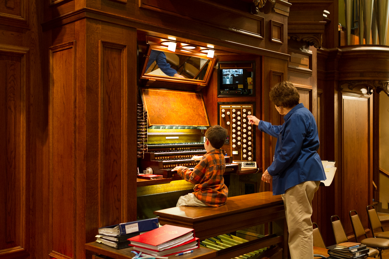  October 15, 2014 - Church of St. Ignatius Loyola, with its N.P. Mander tracker pipe-organ