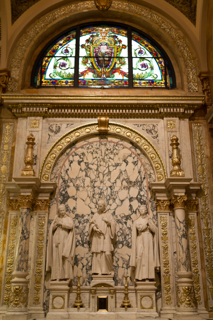  October 15, 2014 - Church of St. Ignatius Loyola, with its N.P. Mander tracker pipe-organ