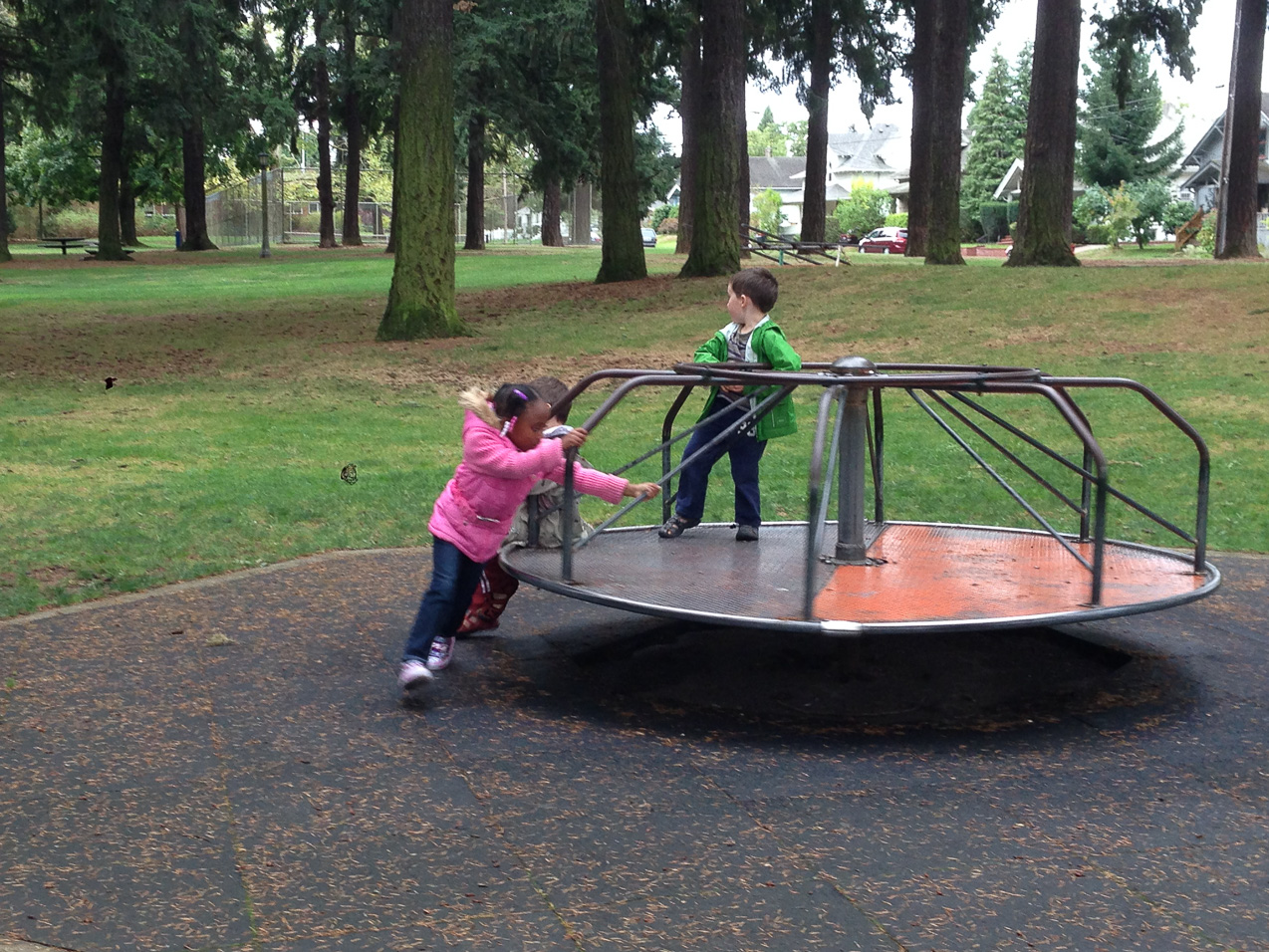  October 17, 2014 - Home, back to Portland and lush green parks.