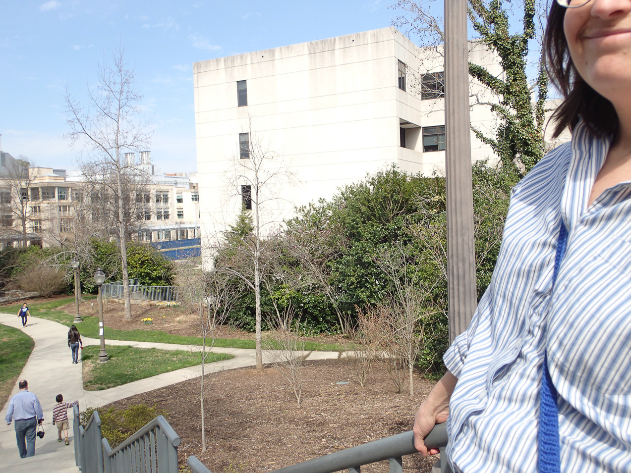  March 22, 2015 - Simon took this pict. Tier Eng Library and LSRC in the background.