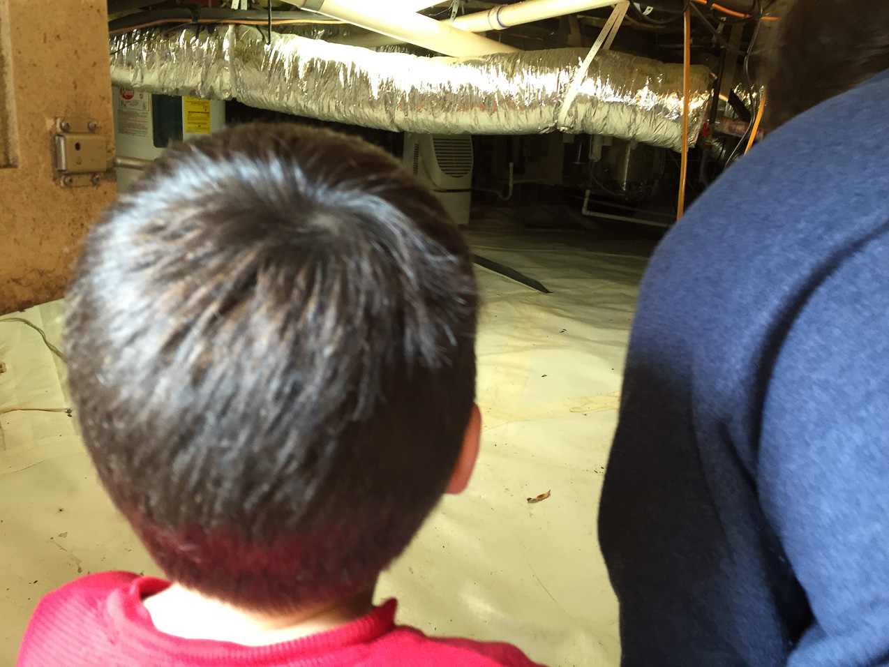  March 26, 2015 - More exploring (between sessions of hide & seek)